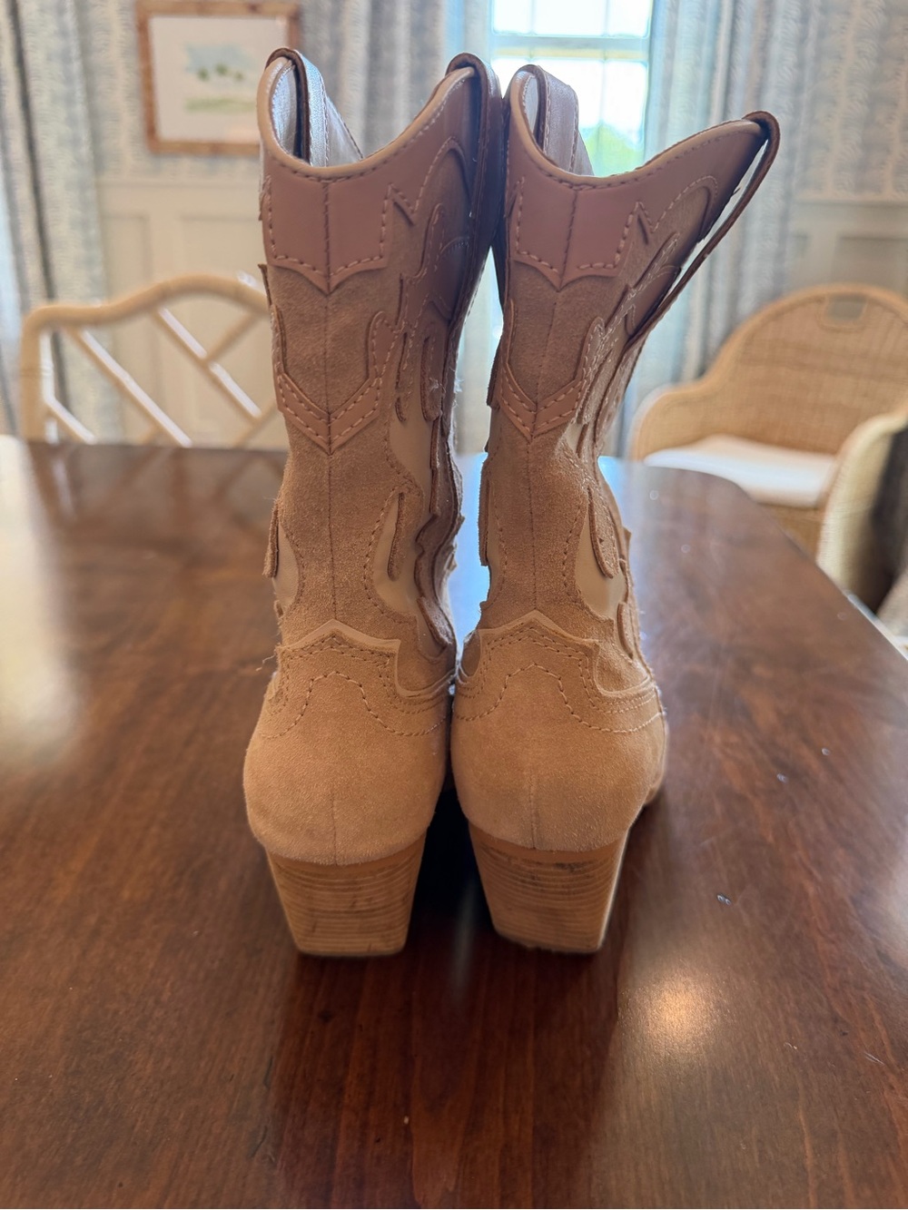 Dolce Vita Landen Western Boot in Natural - Picture 5 of 6